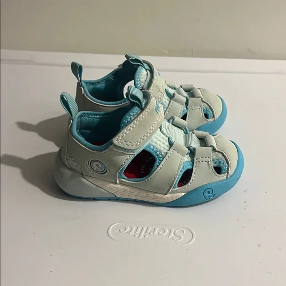 Kids Blue REIMA Sandals - Picture 3 of 8